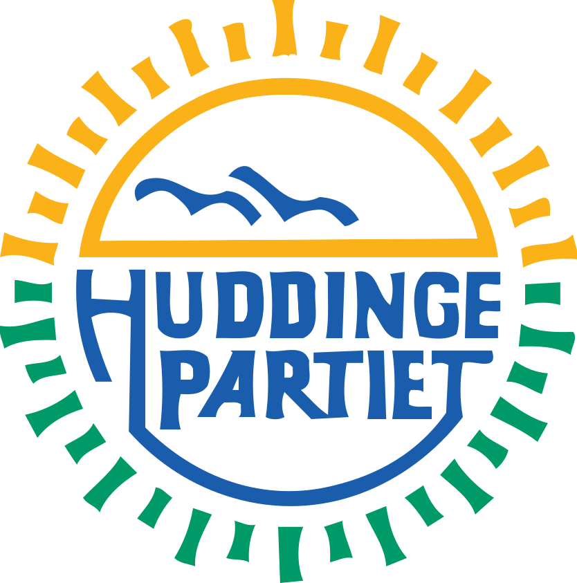 Huddingepartiet logotyp